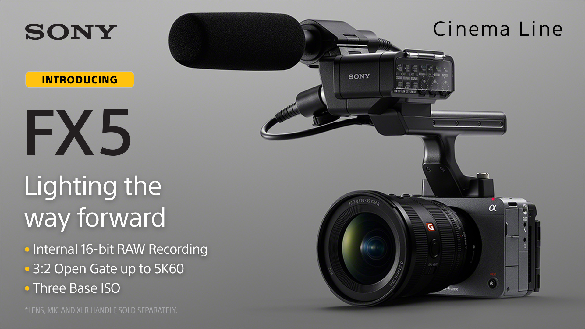 Sony FX5 Cinema Camera